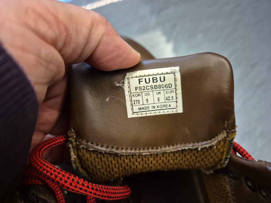 90s FUBU 마운틴 부츠 상품이미지10
