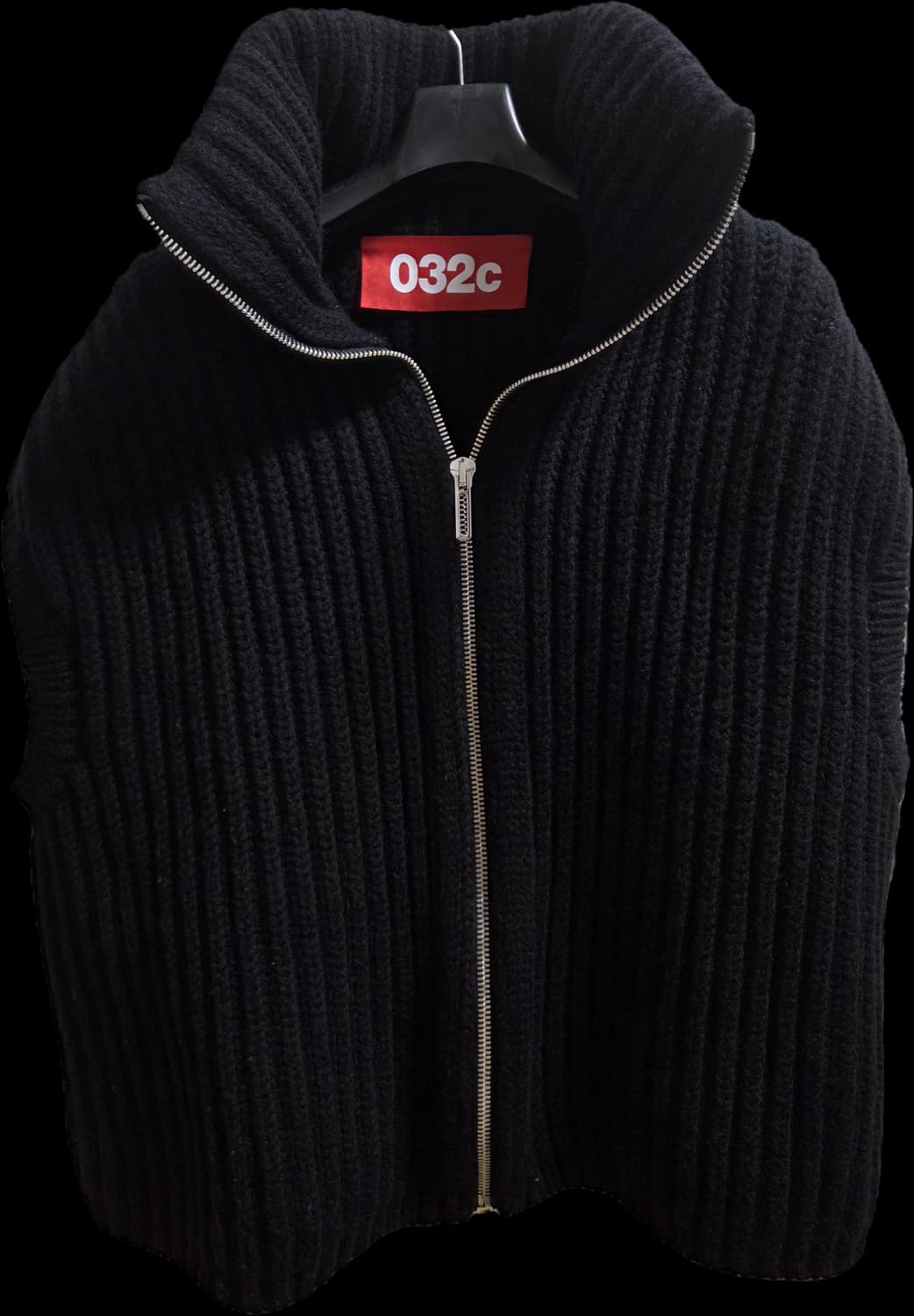 High-neck knit vest (L) 상품이미지2