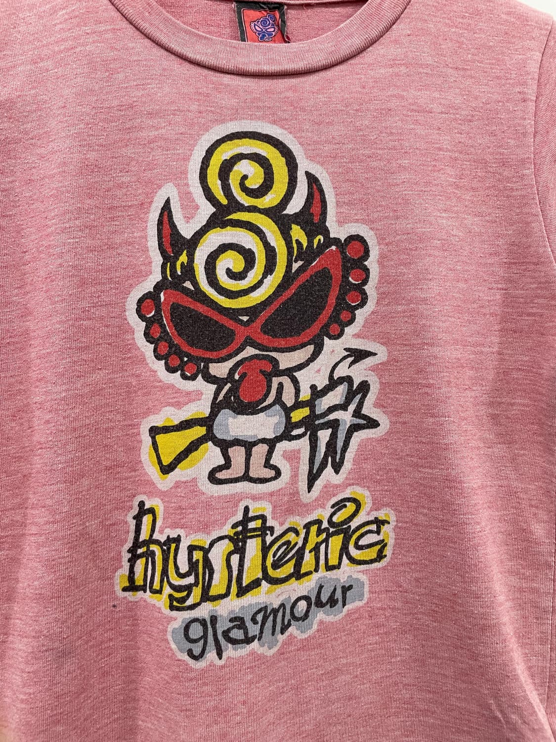 Hysteric Mini 히스테릭 데빌 미니짱 프린팅 크롭 반팔티셔츠 상품이미지6