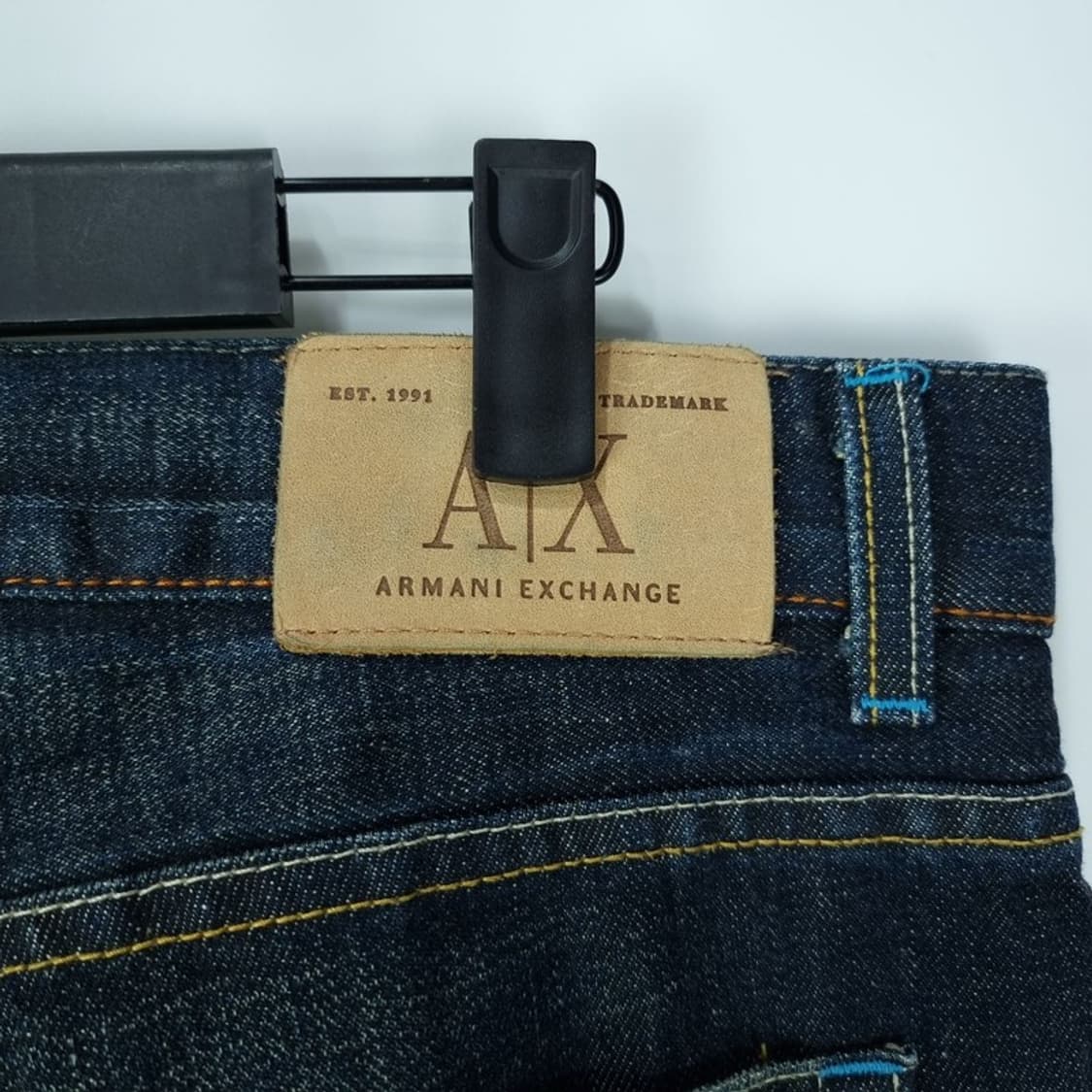 아르마니 빈티지 워시드 루즈 스트레이트 데님 팬츠 청바지 P01147  상품이미지7