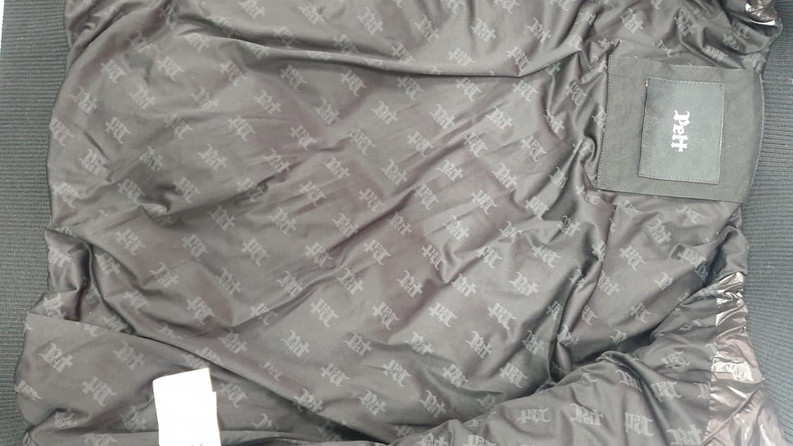 PELT 퀼팅 니트 패딩 점퍼 블랙 S(90) 상품이미지8