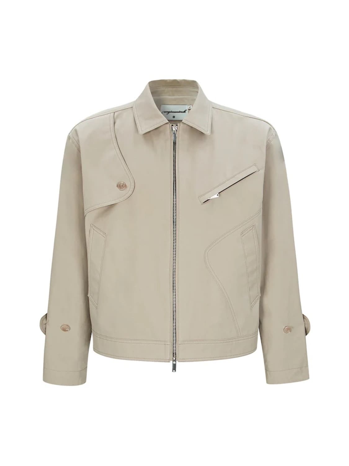 [새상품]CROPPED TRENCH JACKET (IVORY) 상품이미지1