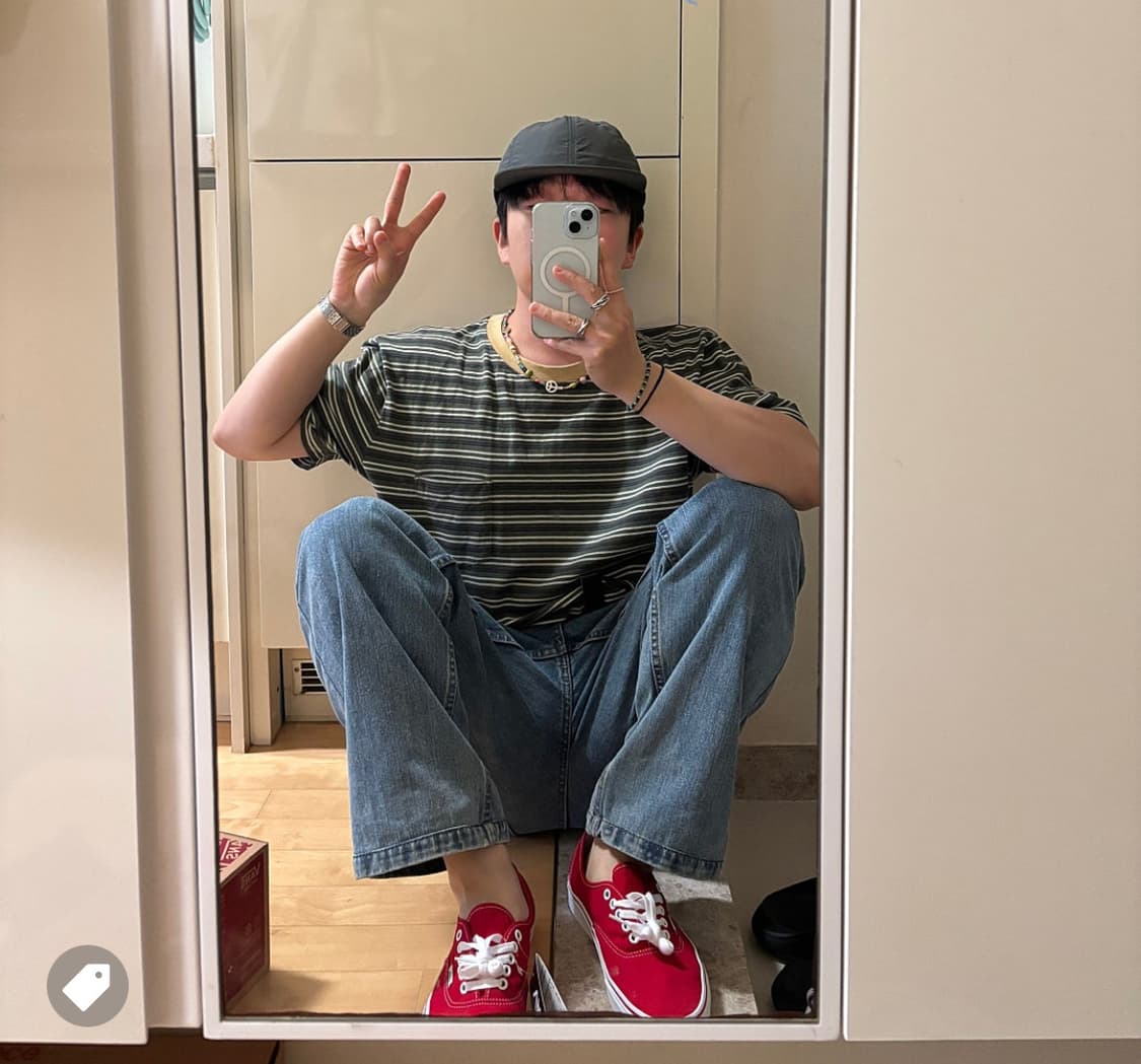 반스 어센틱 레드 230 상품이미지4