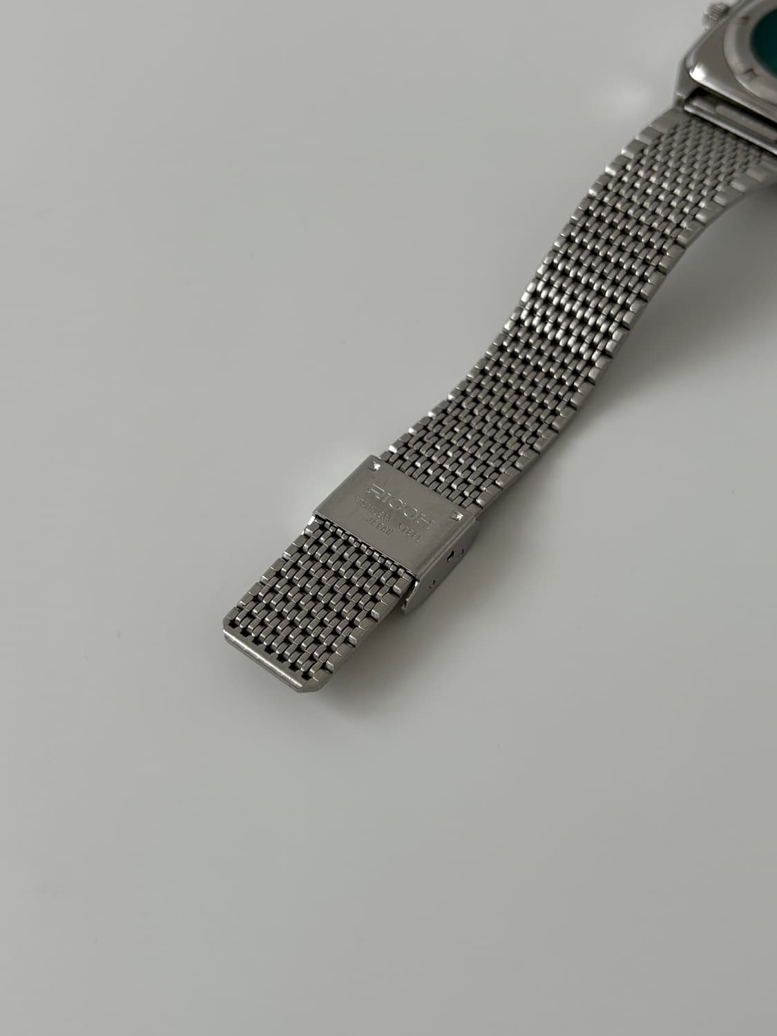 80s chacole dial silver sqaure requartz 상품이미지8