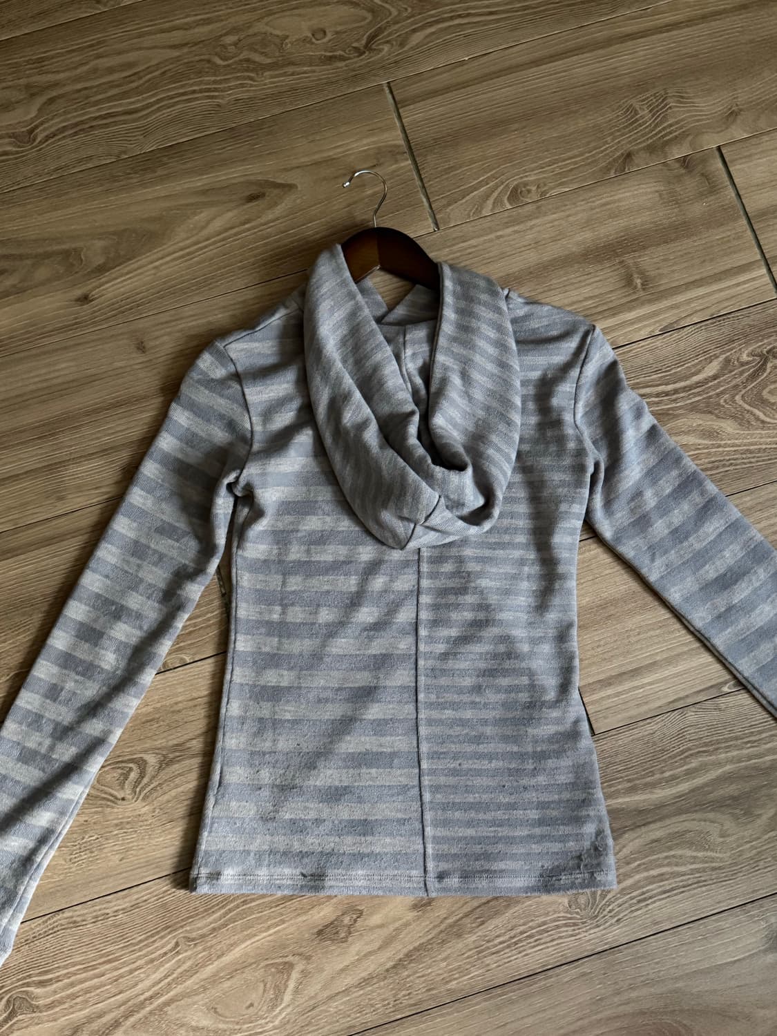 코이세이오 믹스드 스트라이프 후디 퍼플 COYSEIO Mixed Stri 상품이미지6