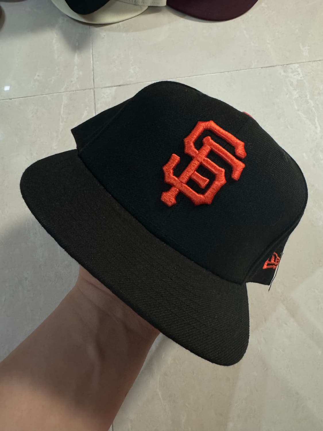 뉴에라 샌프란시스코 자이언츠 캡 5/8 미시착 처분  상품이미지1