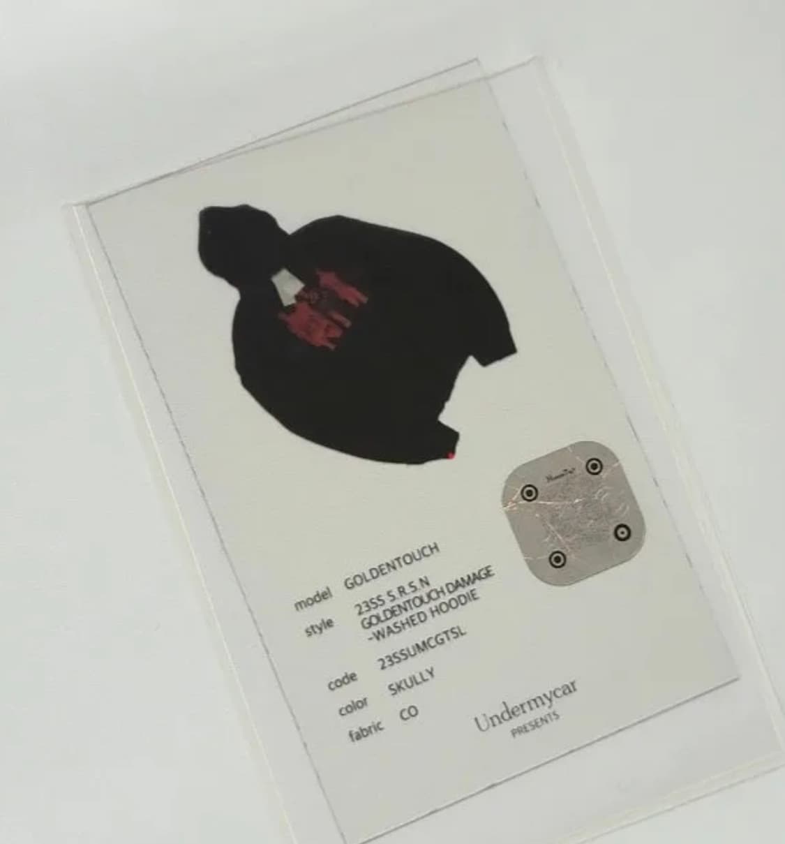 Undermycar 23ss Damage Washed Hoodie 2  상품이미지9