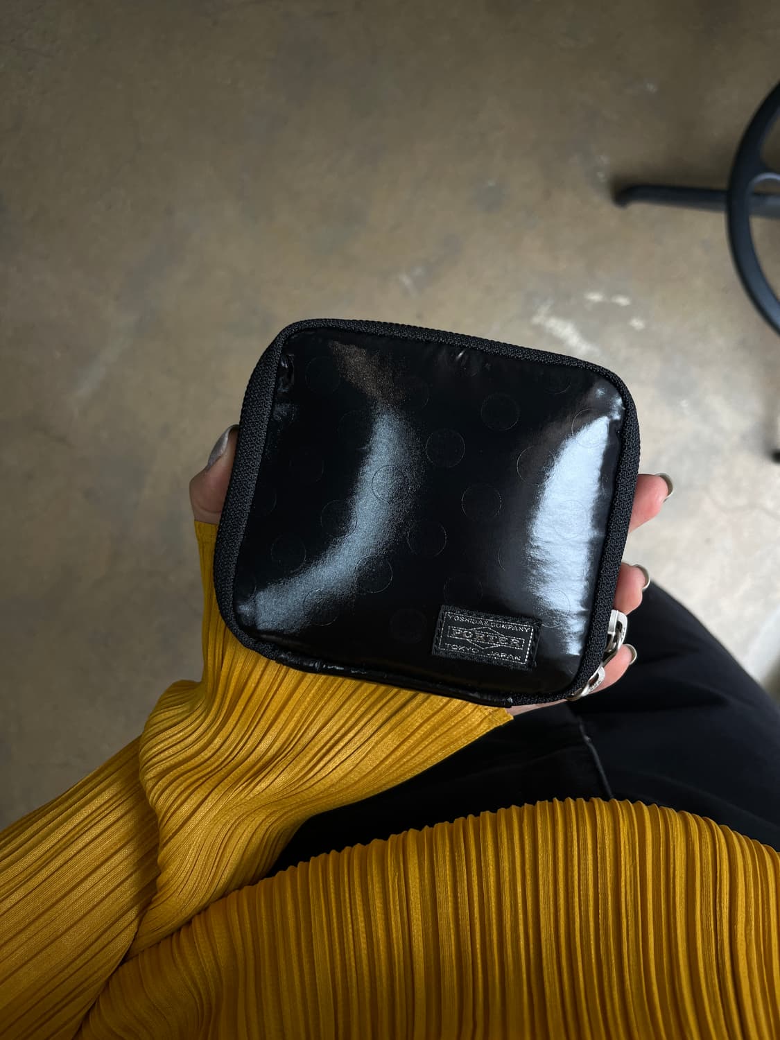 Porter 포터 도트 지갑 블랙 상품이미지5