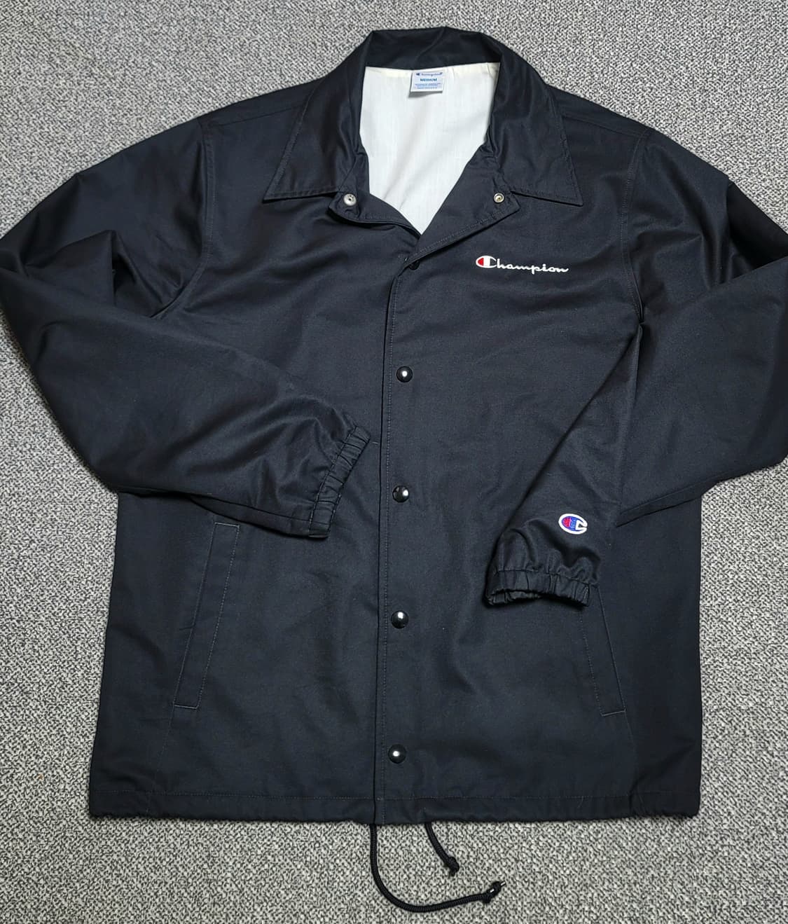 챔피온 리버스위브 코치자켓 블랙  M 상품이미지1