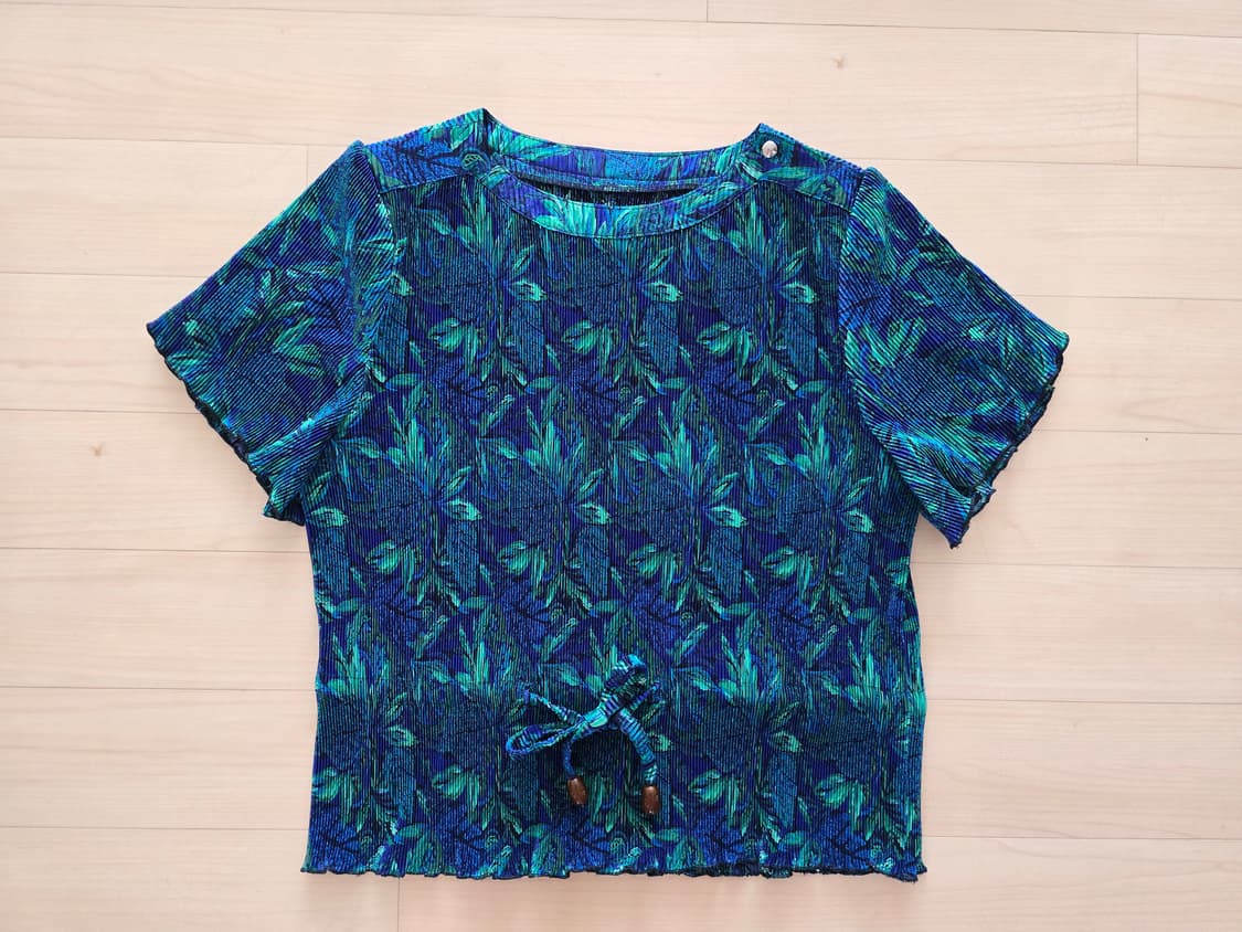 Japanese vintage"  unique 플리츠 블라우스 상품이미지6
