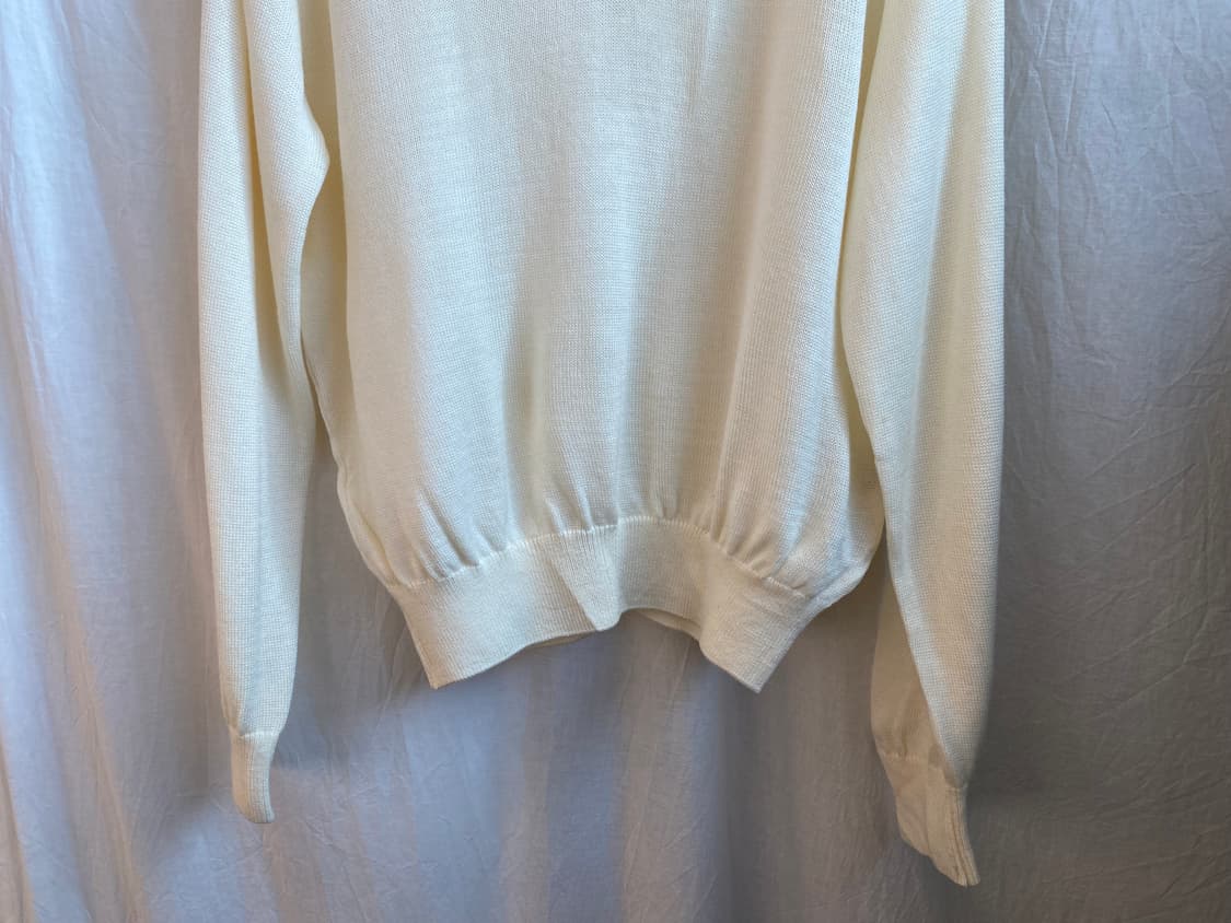 SOLEIL 브이넥 울혼방 니트(L) 상품이미지4