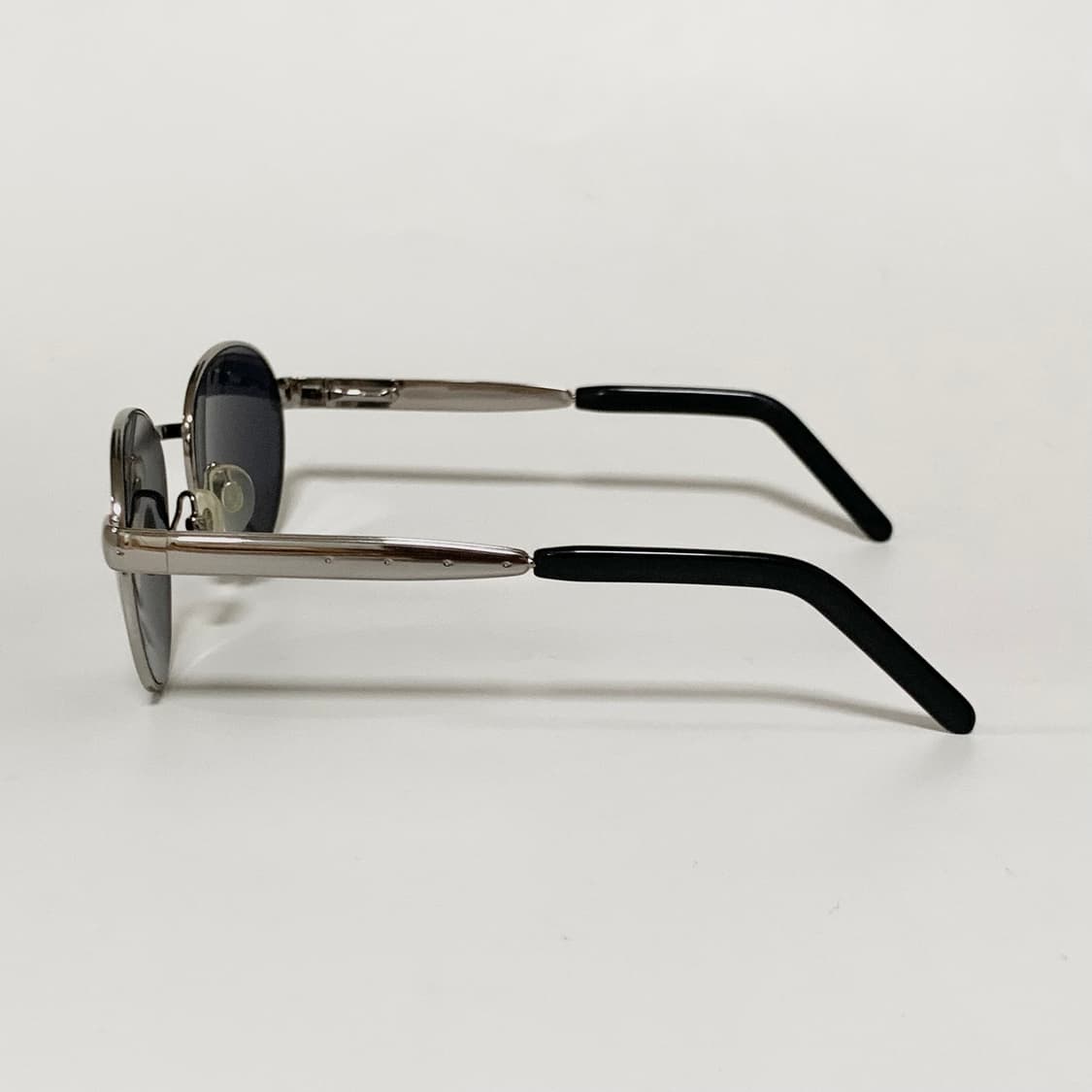 991 Y2K 빈티지 3컬러 실버유광 원형 선글라스 데드스탁 픽키안경 상품이미지4