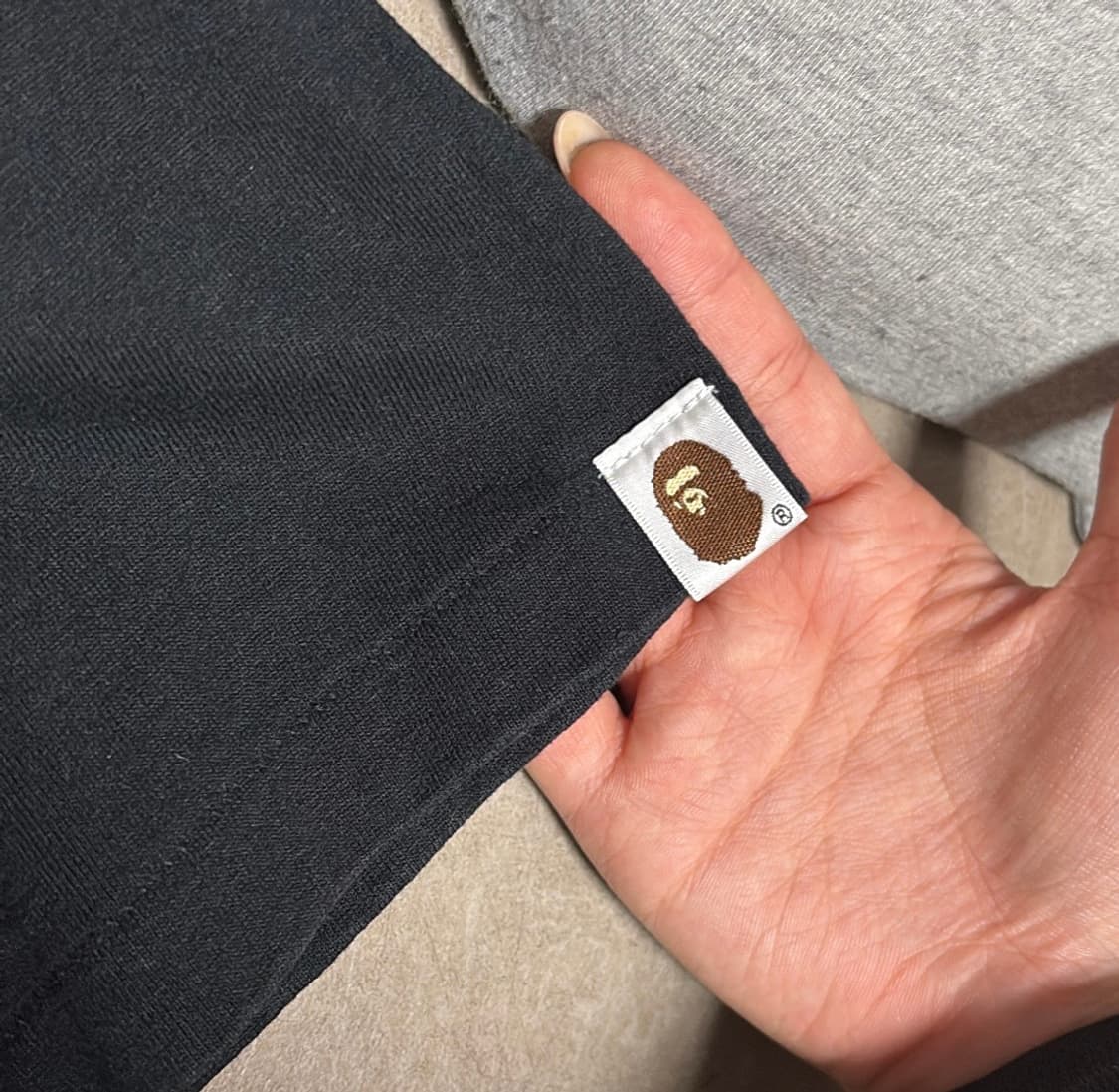 베이프 보라 퍼플 카모 빅헤드 반팔 티셔츠 상품이미지3