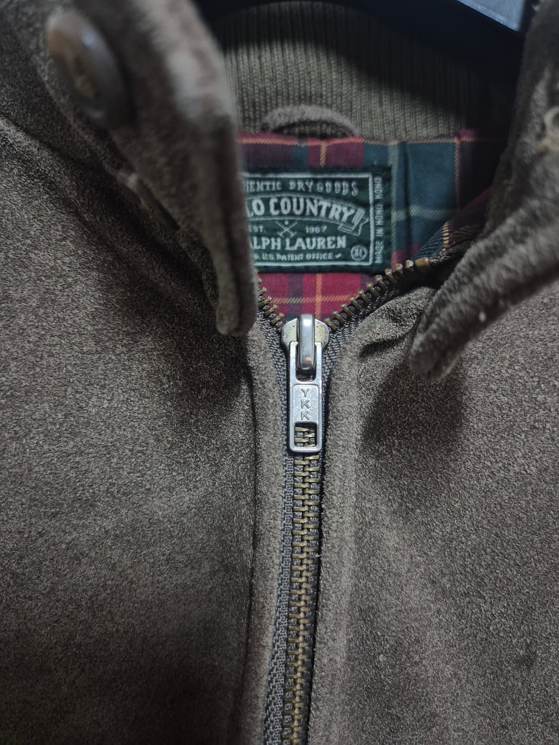 90s 빈티지 폴로 컨트리 더블알엘 바라쿠타 맛 러프아웃 스웨이드 자켓 상품이미지7