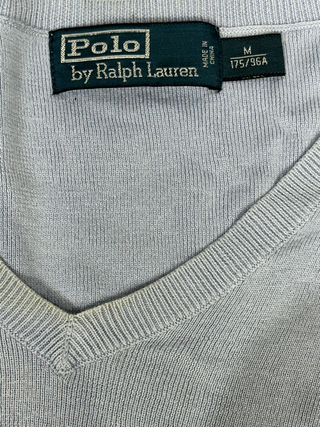 폴로 랄프 로렌 퍼플 브이넥 니트 M 상품이미지7