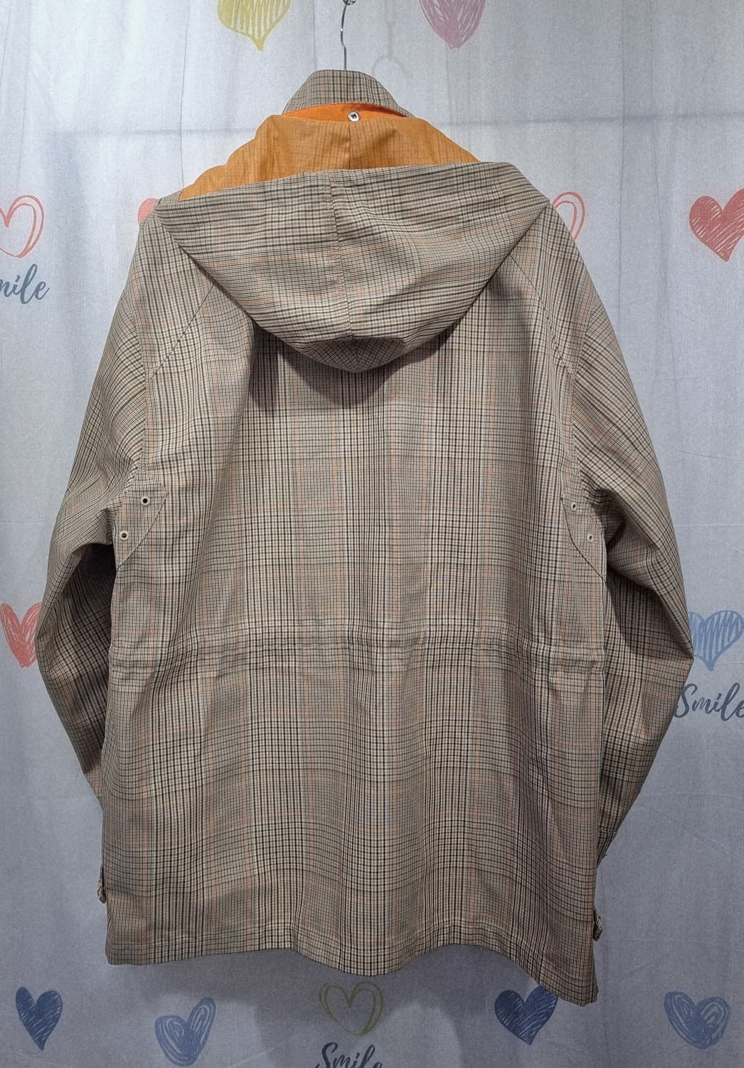 정품) 솔리드옴므 후드 체크 자켓  상품이미지8