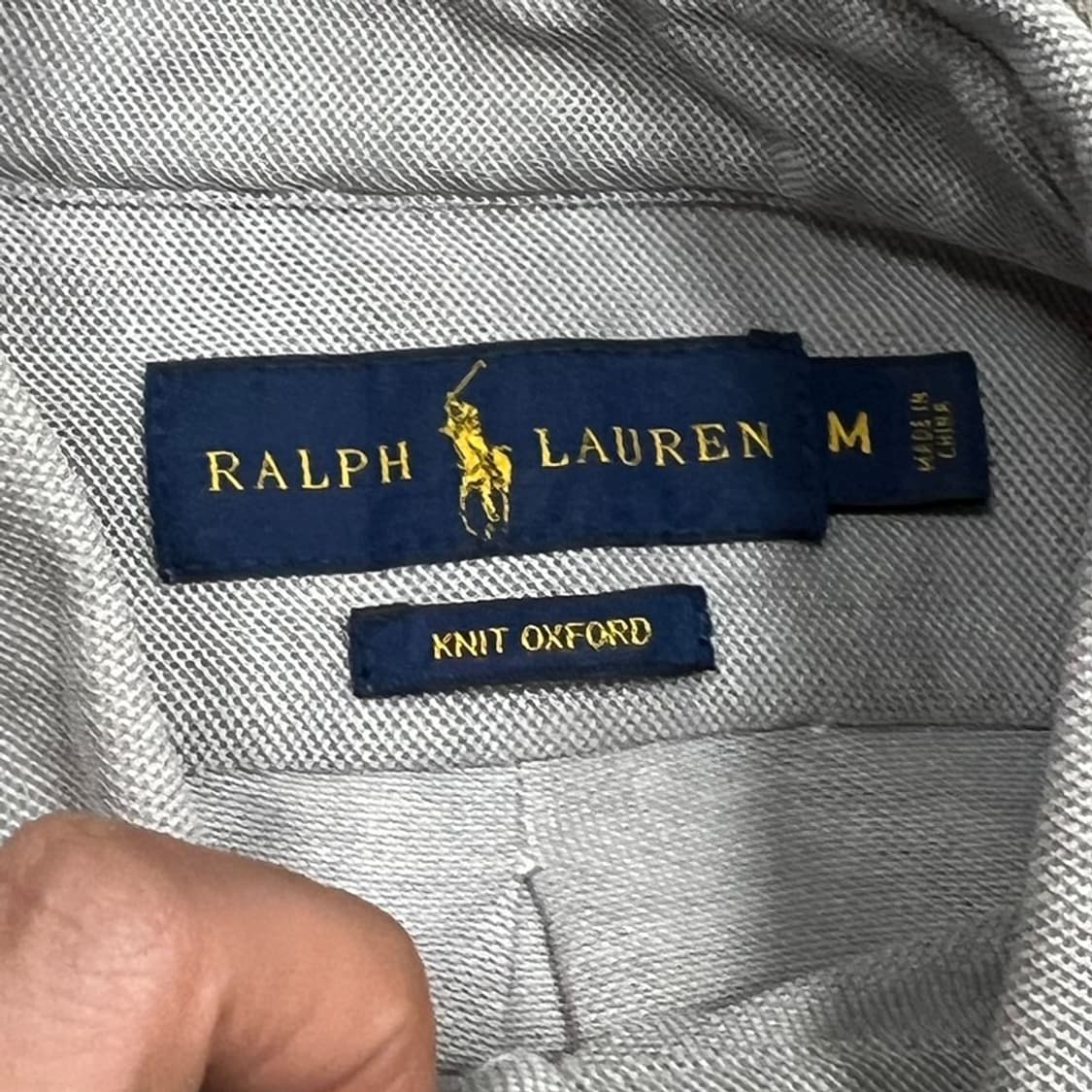 랄프로렌 니트 옥스포드 셔츠 v0949 상품이미지6