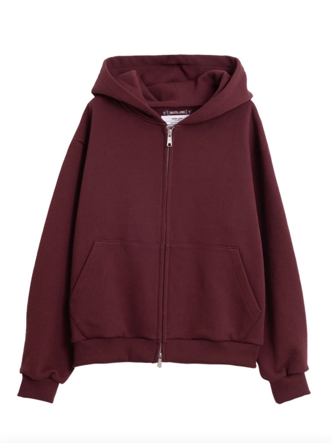 요석 후드집업 Balance hoodie zip-up(Burgundy) 상품이미지2