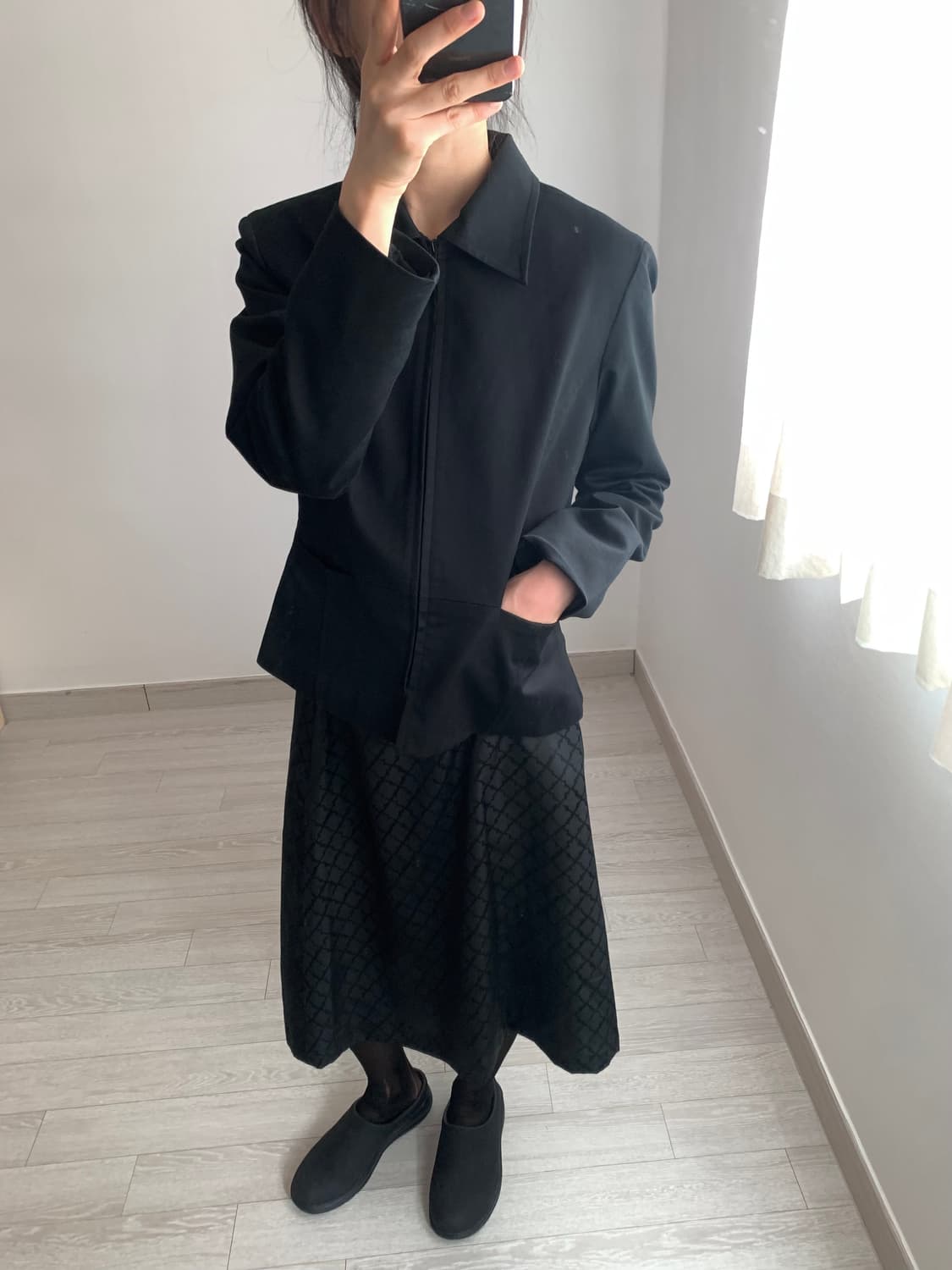 minimal collar jacket 상품이미지8