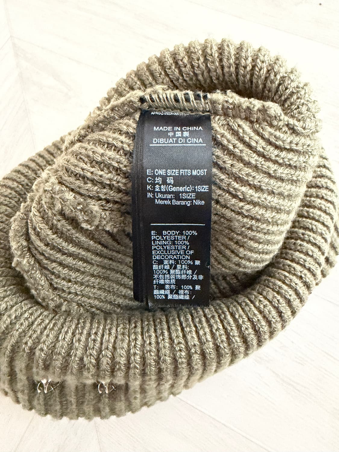 asspizza + Jordan beanie 상품이미지5