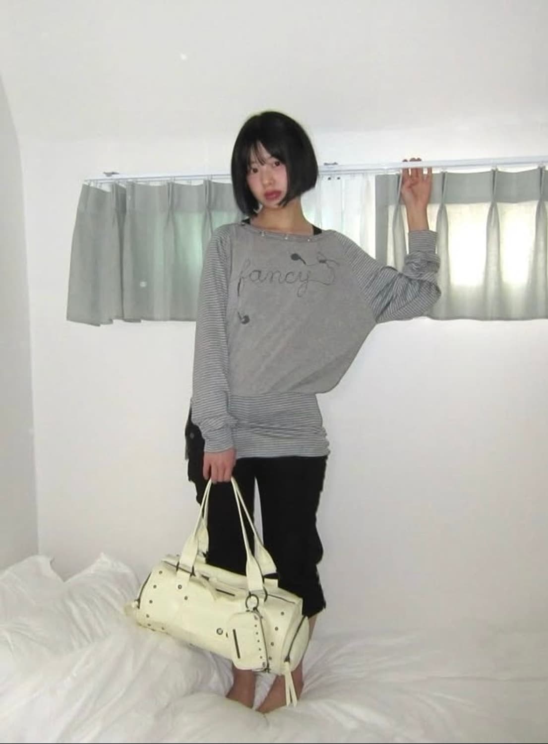 fancyclub 스프라이트 오프숄더 롱슬리브 상품이미지1