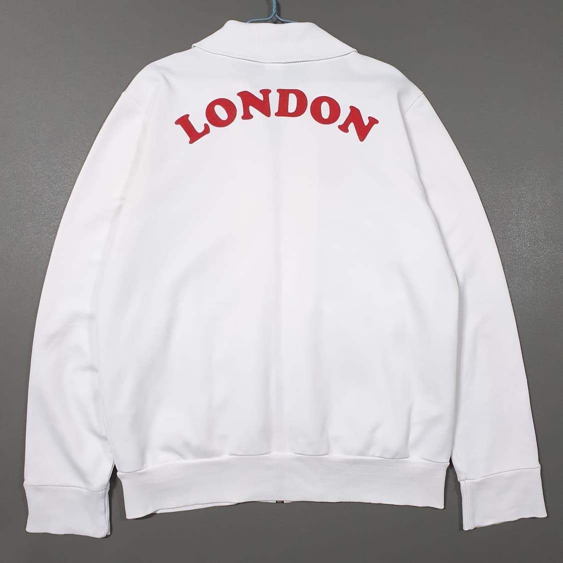 L 아디다스 대장급 희귀 불독 런던 져지 흰빨 레드 화이트 트랙탑 져지 상품이미지10