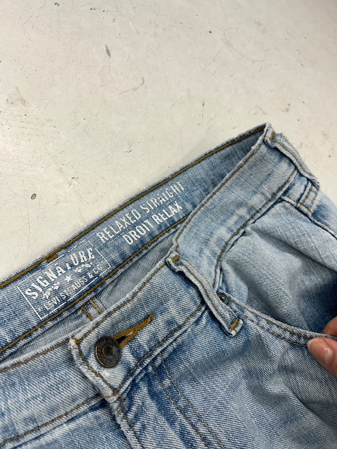 리바이스 릴렉스드 스트레이트 팬츠 상품이미지4