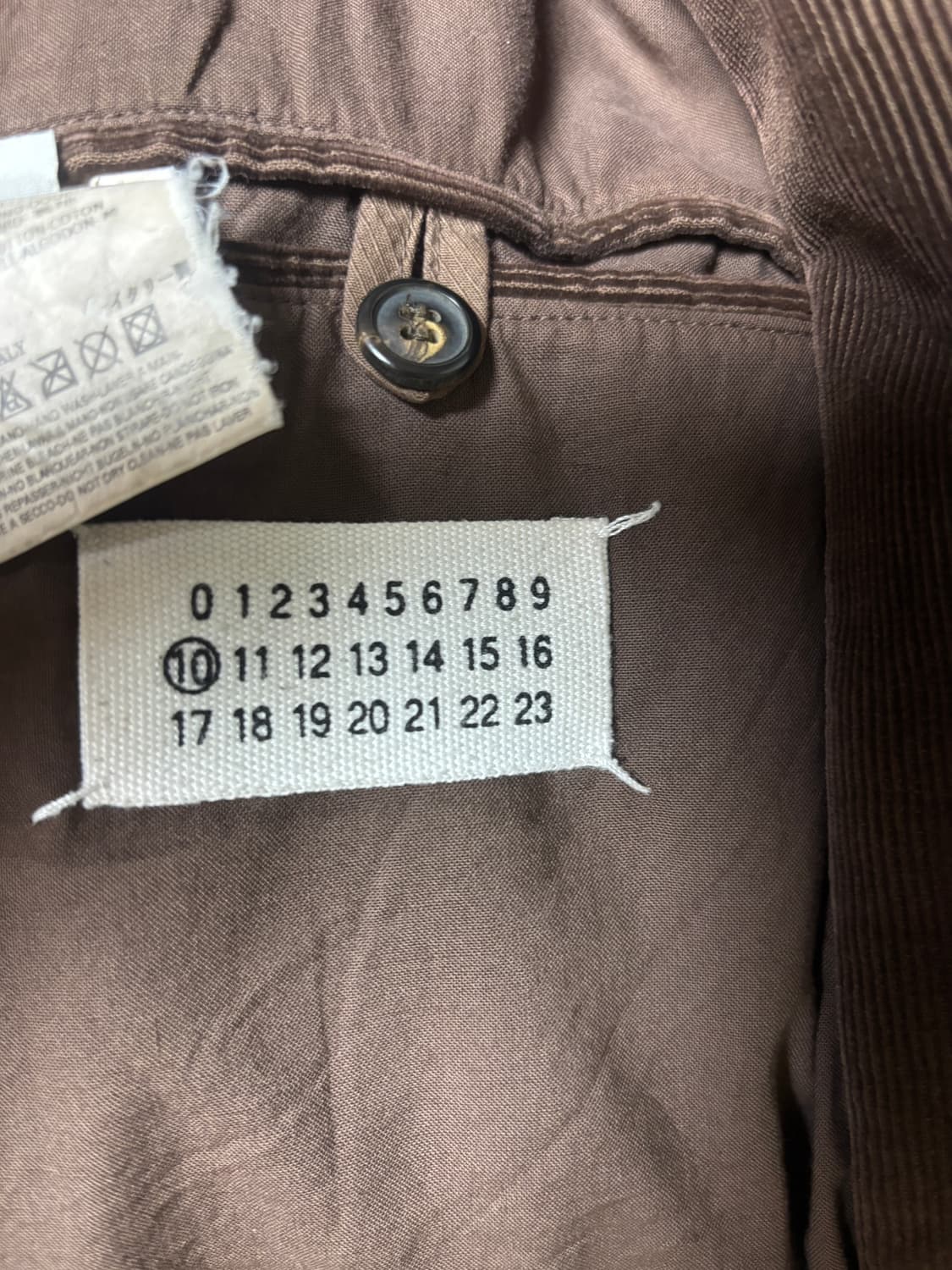 메종 마틴 마르지엘라 2005 aw 코듀로이 블레이저 상품이미지5