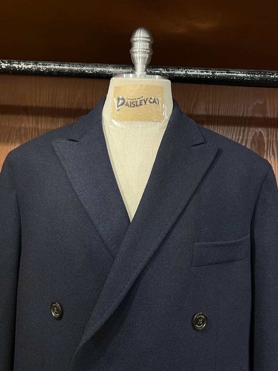 해켓 런던 더블 코트 상품이미지3