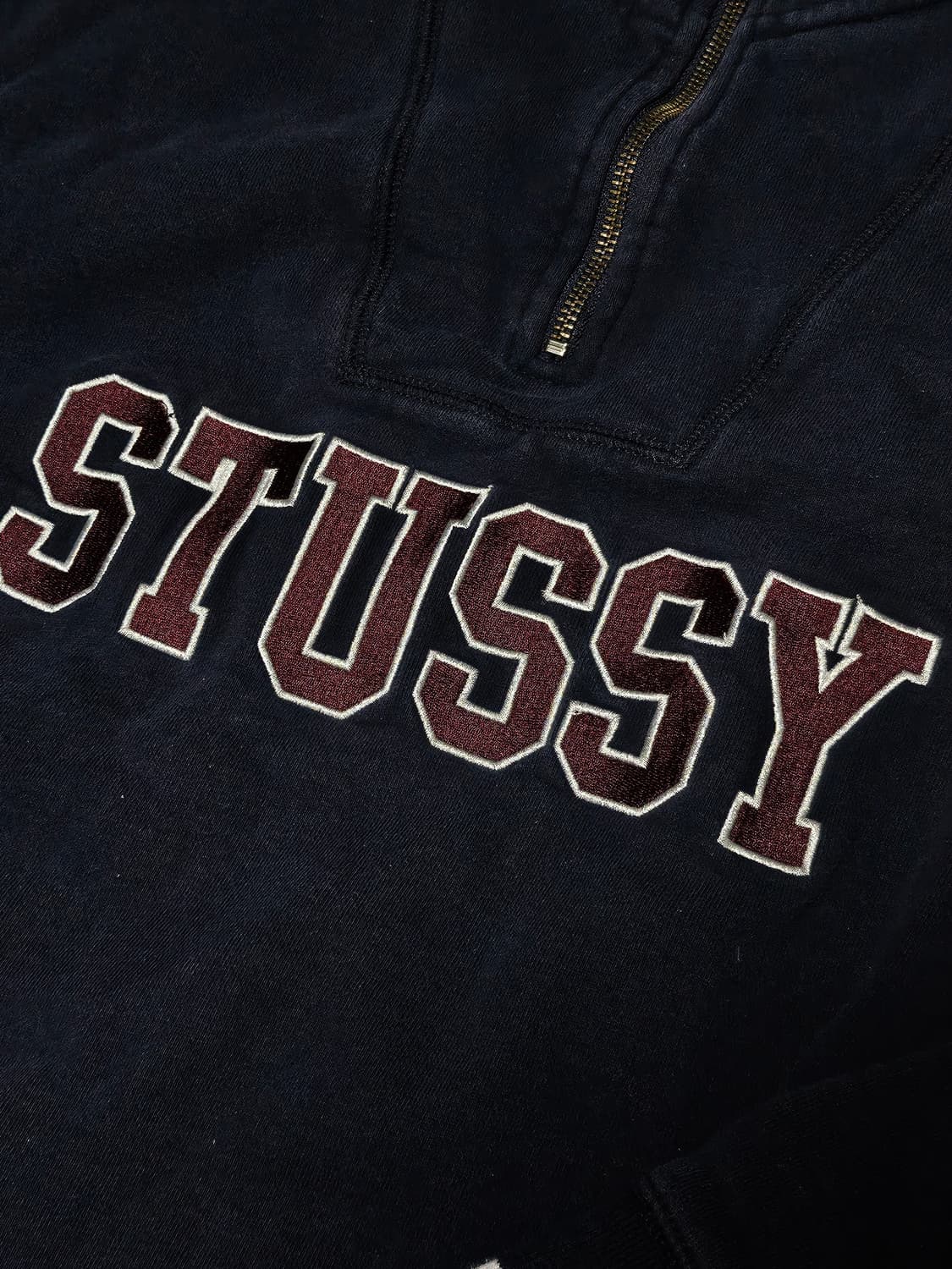 스투시 하프집업 맨투맨 XXL 상품이미지2