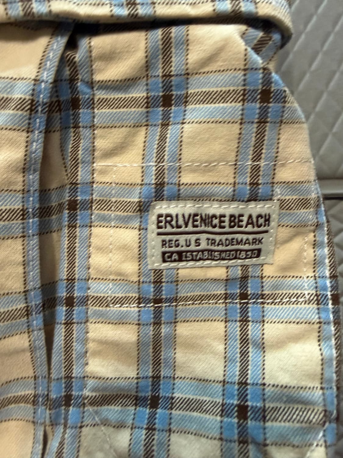 (M) ERL 집 오프 카고 체크 (판매 보류)  상품이미지2