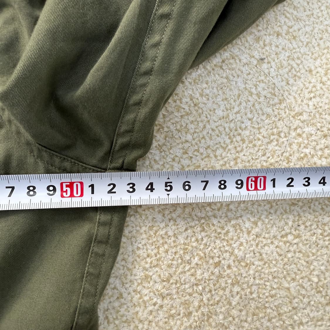 [L] 유니클로 밀리터리 카키 셔츠 1230T1 상품이미지7