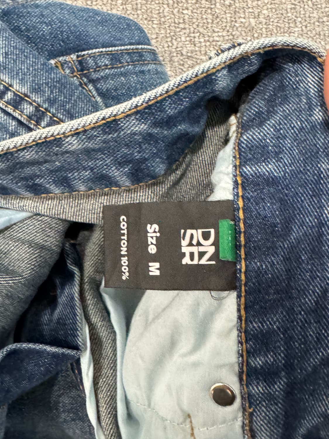 Dnsr 플레어 데님 팬츠 진청 상품이미지5