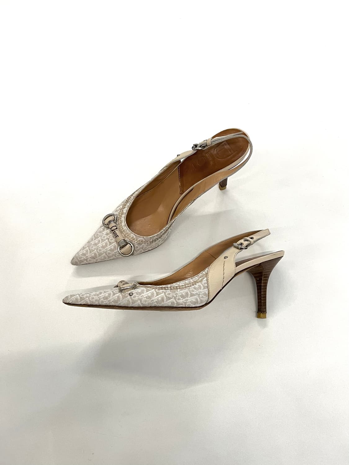 크리스찬 디올 2004 존갈리아노 오블리크 펌프스 상품이미지5