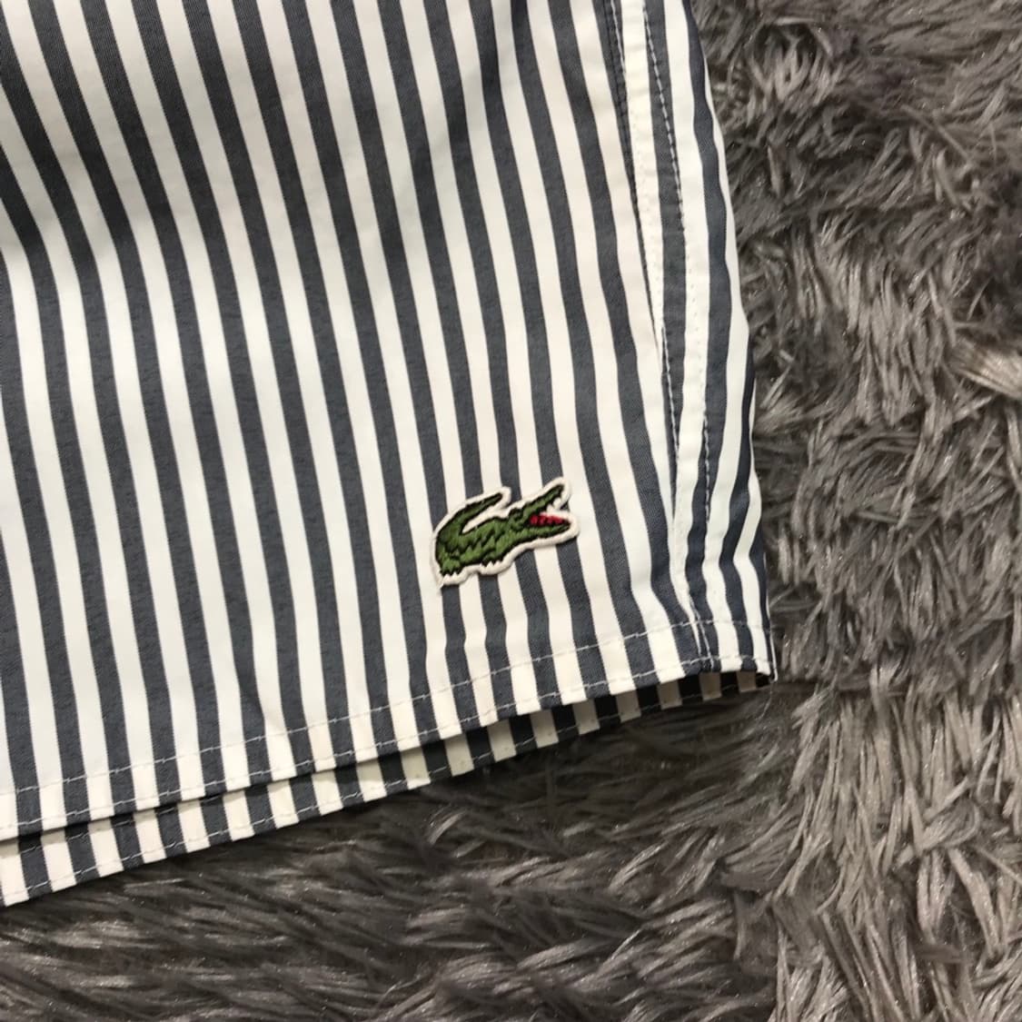 [[M,A급,24SS]라코스테(LACOSTE) 스트라이프 스윔팬츠p166 상품이미지3