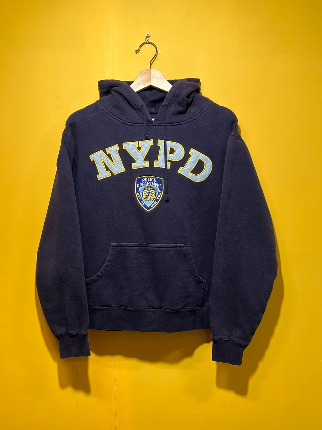 [M] NYPD 공식 굿즈 뉴욕경찰 후드 티셔츠 상품이미지1