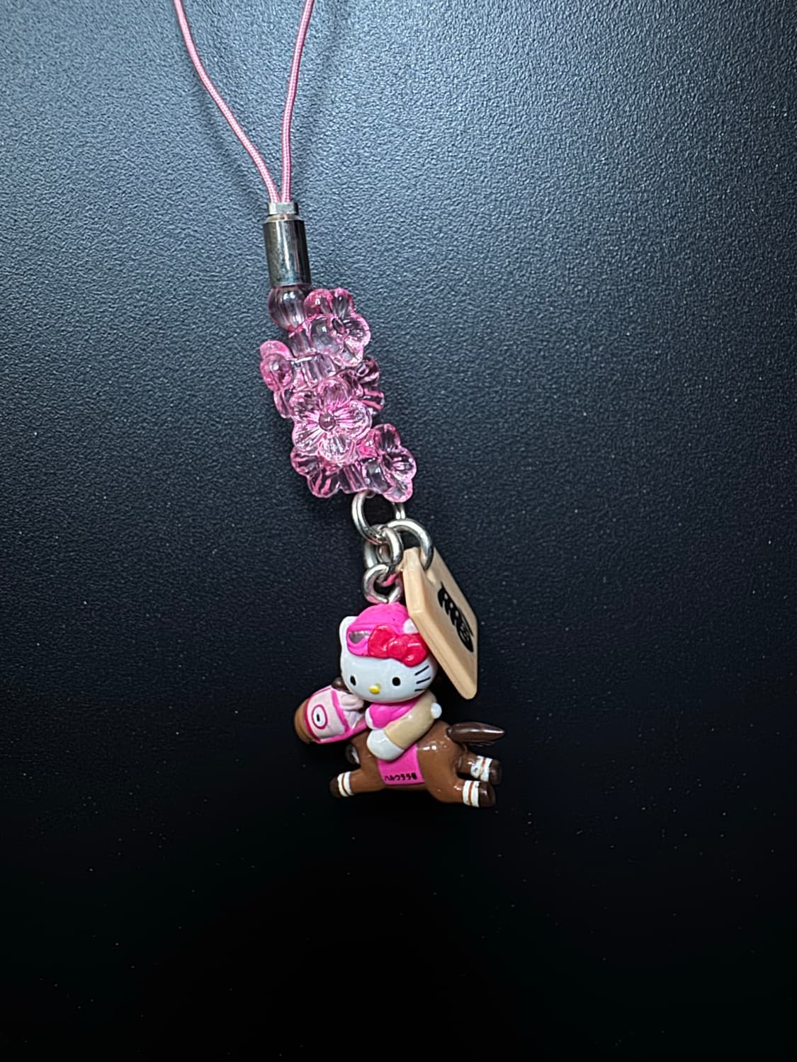 산리오 헬로키티 고전 스트랩 한정 하루우라라 경마 키티 말 키티 상품이미지6