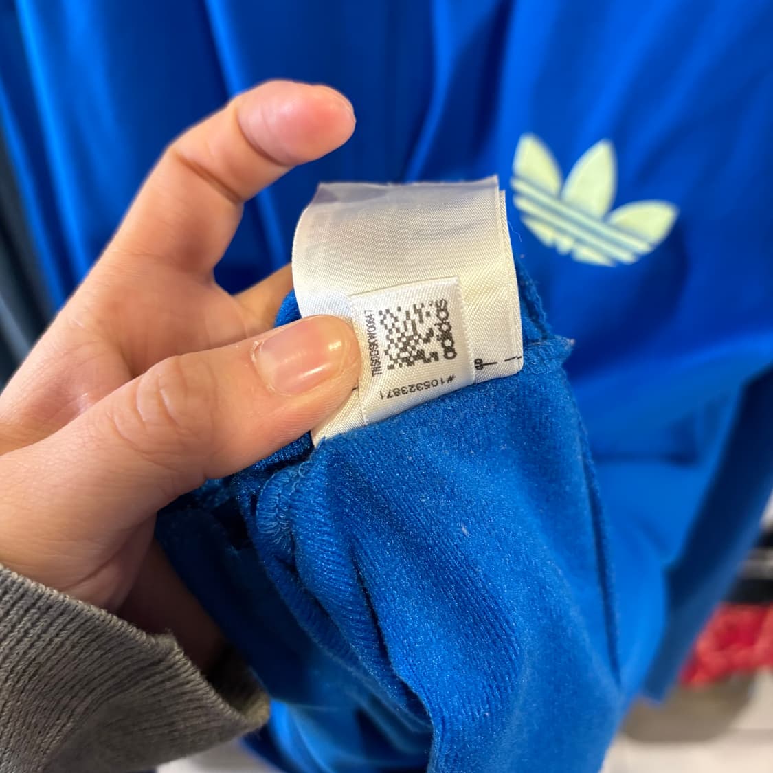 아디다스 구파이어버드 블루 라임 희귀 트랙탑 져지 상품이미지7