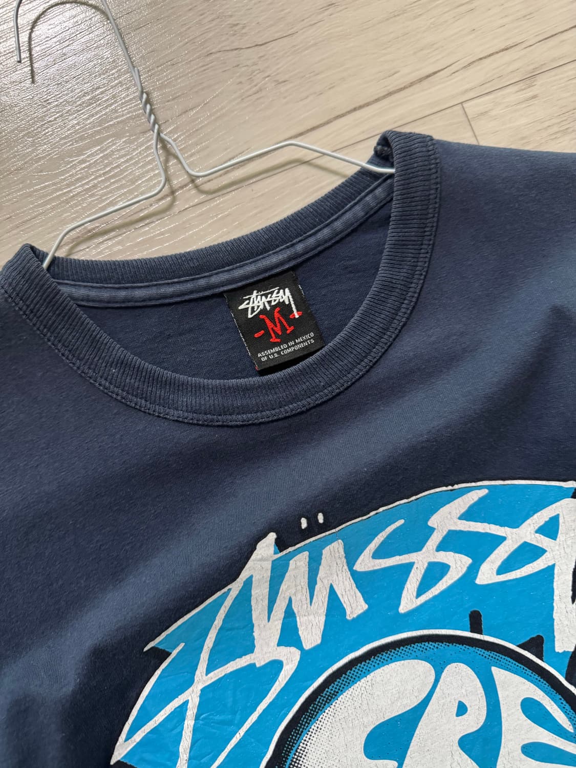 스투시 00s 네이비 롱 슬리브 상품이미지2