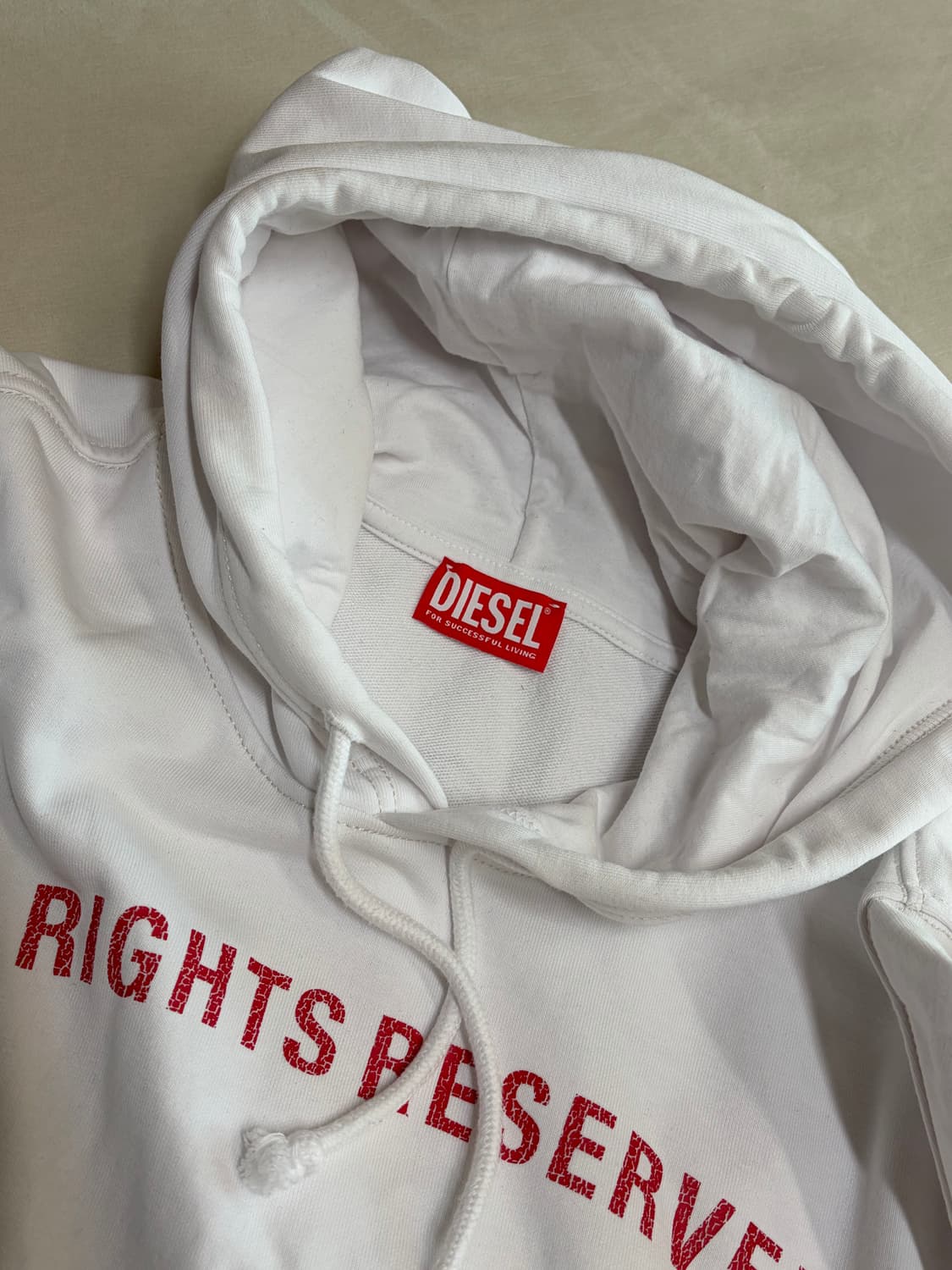 디젤 all rights reserved 후드티 상품이미지1