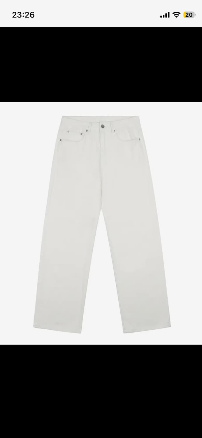 트릴리온 와이드 데님 팬츠 상품이미지3