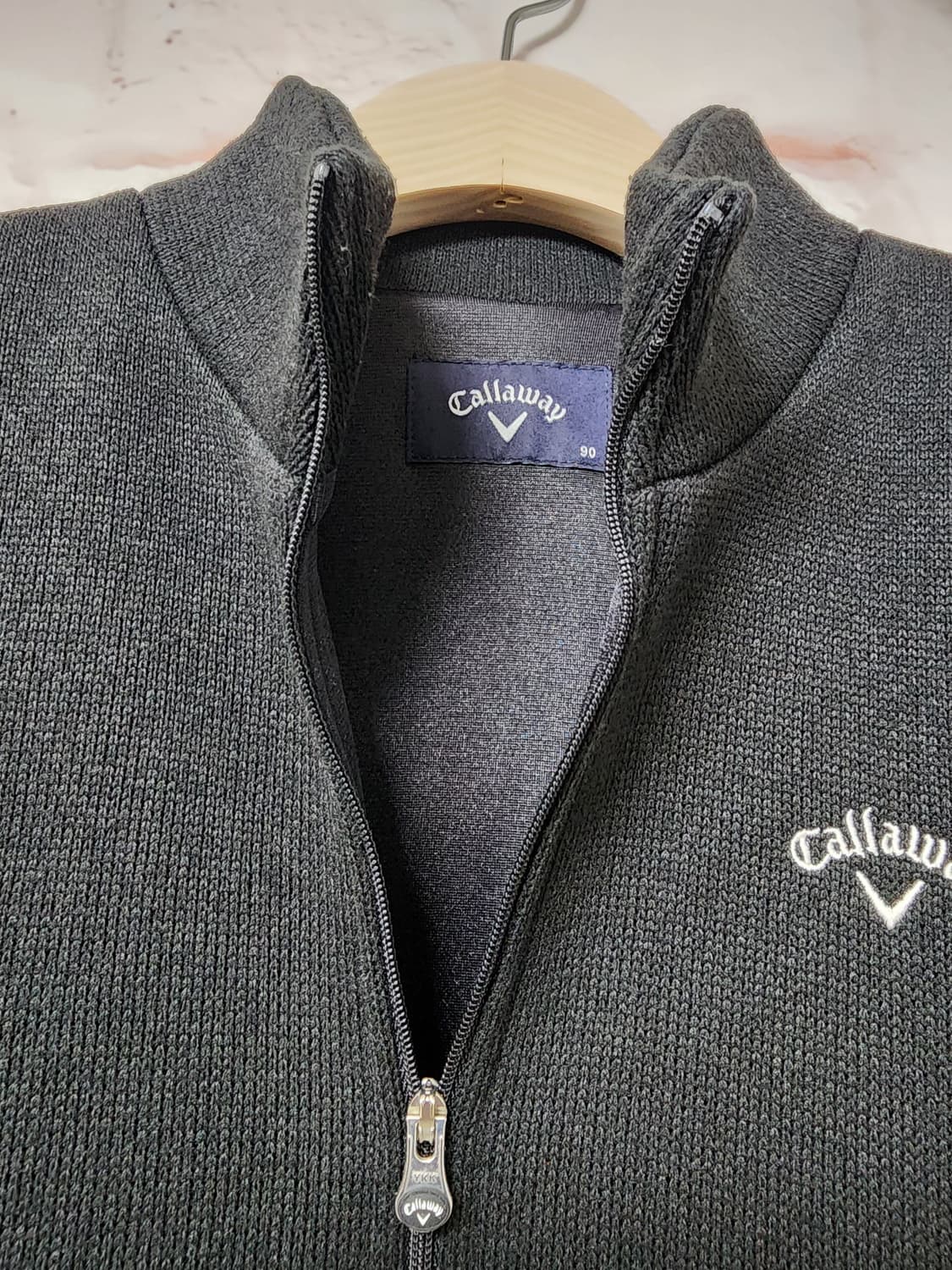캘러웨이 여성 골프 방풍 니트 가디건 상품이미지6