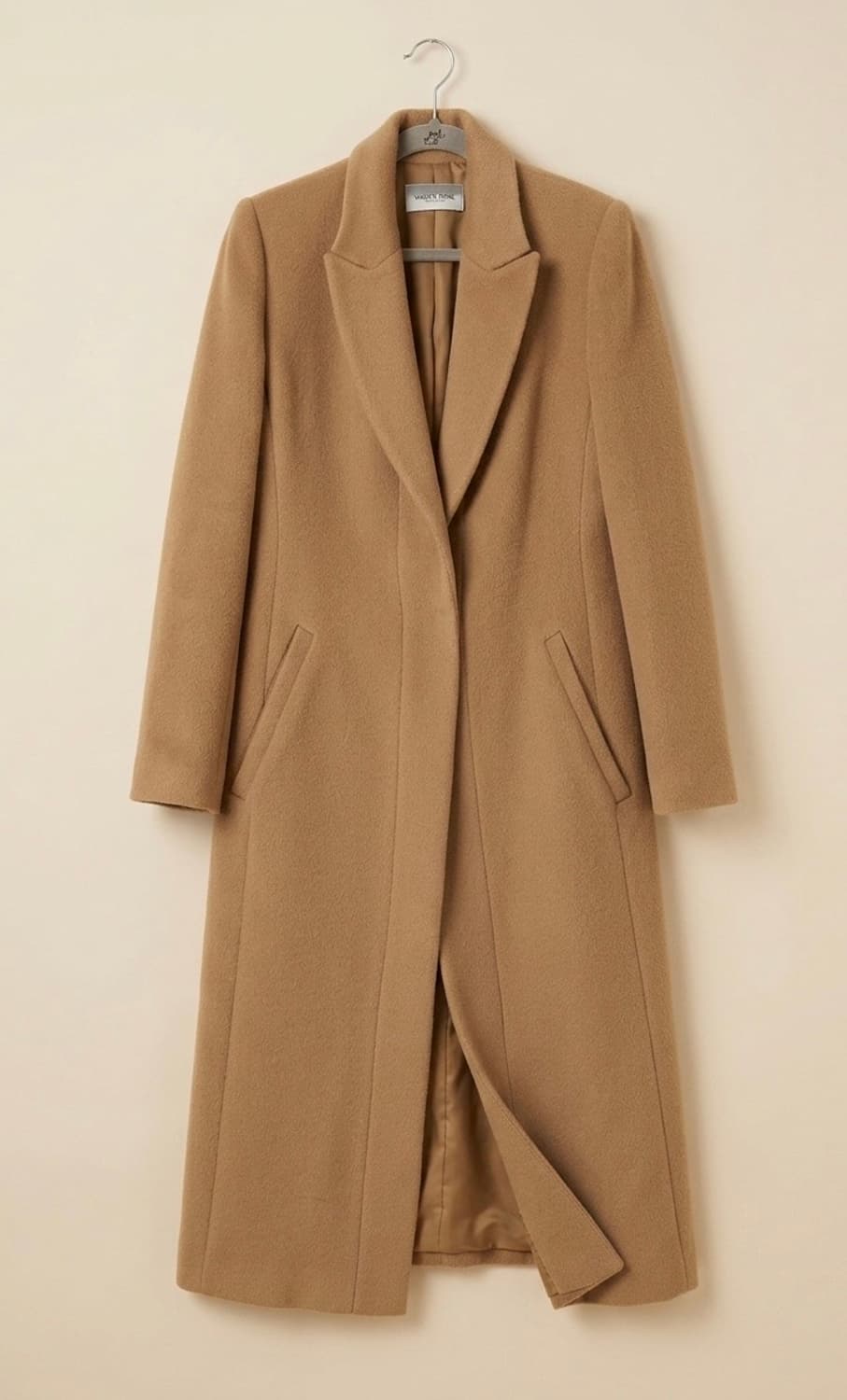 모조에스핀 울 캐시미어 카멜컬러 코트 상품이미지1