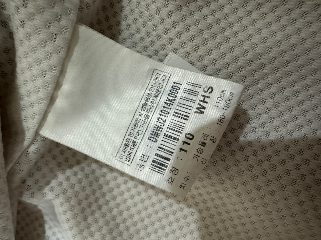 디스커버리익스페디션 윈드레이저 바람막이 110 화이트 상품이미지7