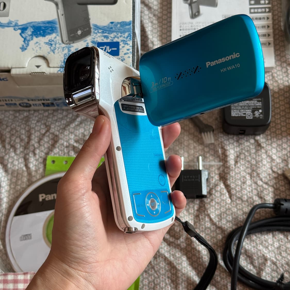 풀박스 파나소닉 HX-WA10 빈티지캠코더 산요 CA100 디카 카메라 상품이미지8