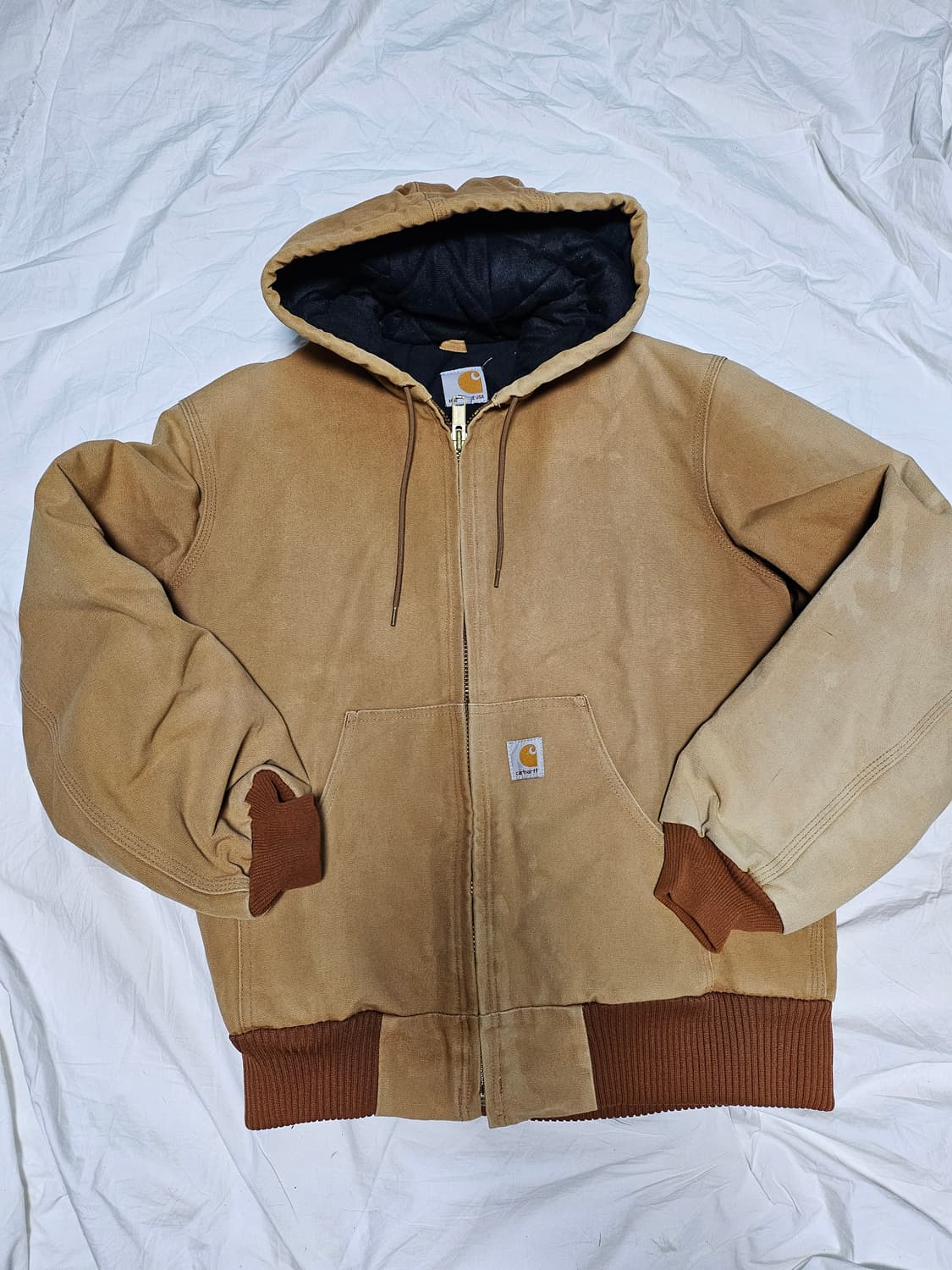 칼하트 J140 액티브 자켓 된장색 S 상품이미지1