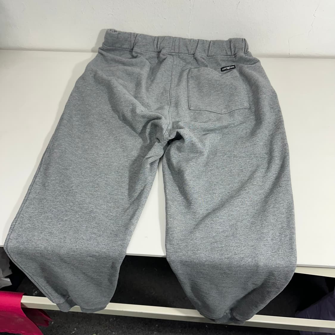 L 라이프워크 그레이 스웻 조거팬츠 상품이미지5