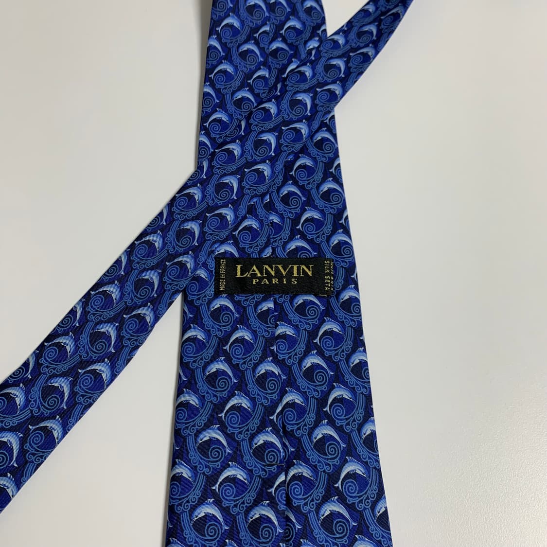 랑방(LANVIN) 기하학적패턴 명품넥타이 A+등급 100실크 상품이미지5