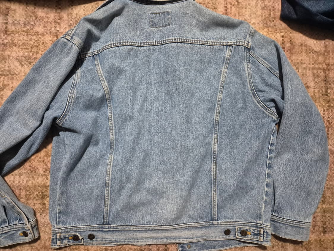 90년대 Lee 리 라이더 산포라이즈 데님 연청자켓 상품이미지2