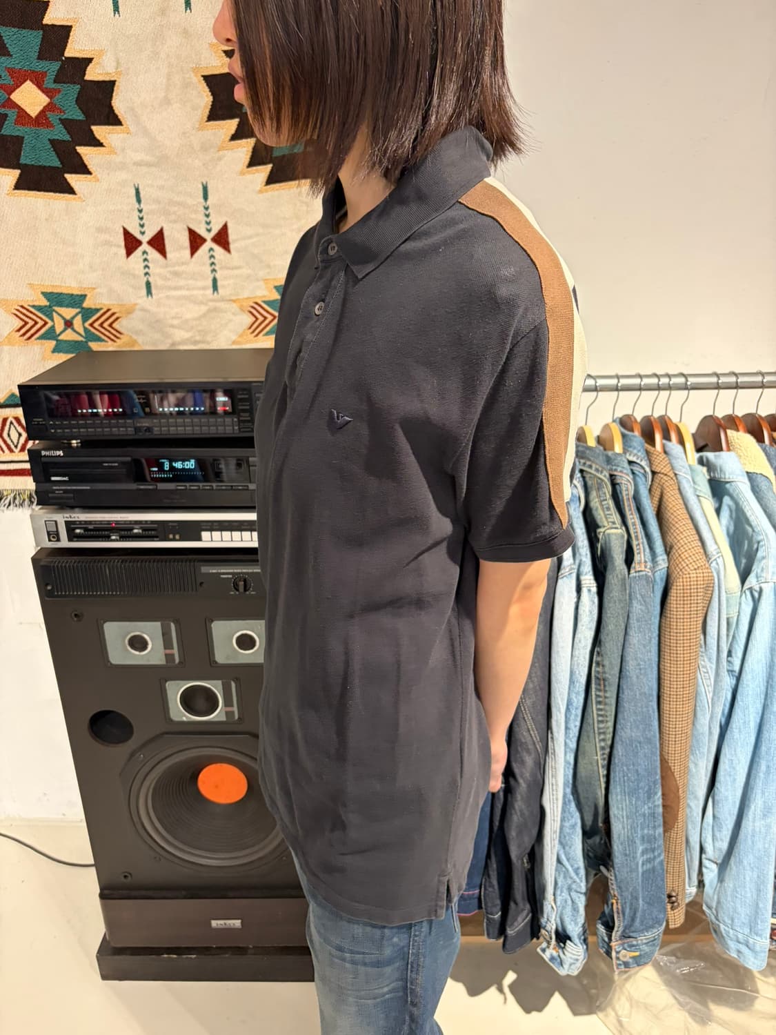 Emporio Armani 반팔 카라 티셔츠 상품이미지3